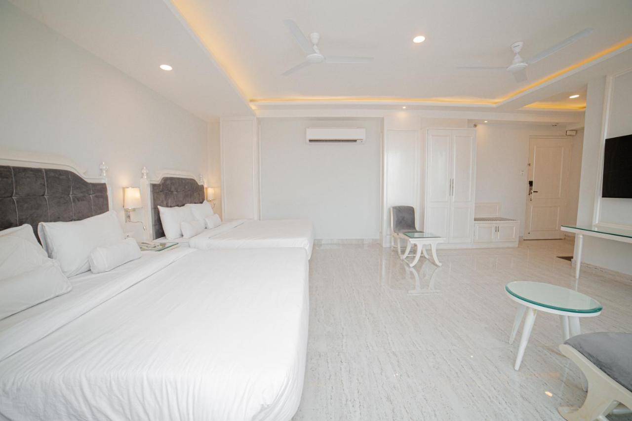 Pearl Courtyard Hotel Váránaszi Kültér fotó